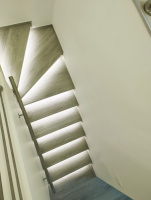  Bukoma schody z vinylu s LED Dub Geelong